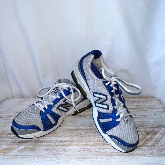 New Balance SL1 Sneakers, Silver and Blue, Size 9, In Like New Condition! - Picture 8 of 12